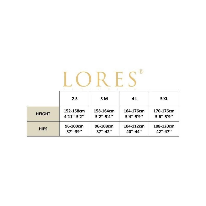 Pėdkelnės Lores Eleganza Melange