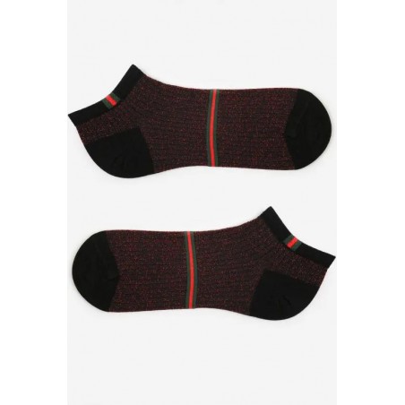 Kojinės Marilyn Footies P25 Black/Red