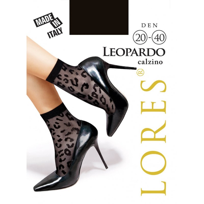 Kojinaitės Lores Leopardo Calzino