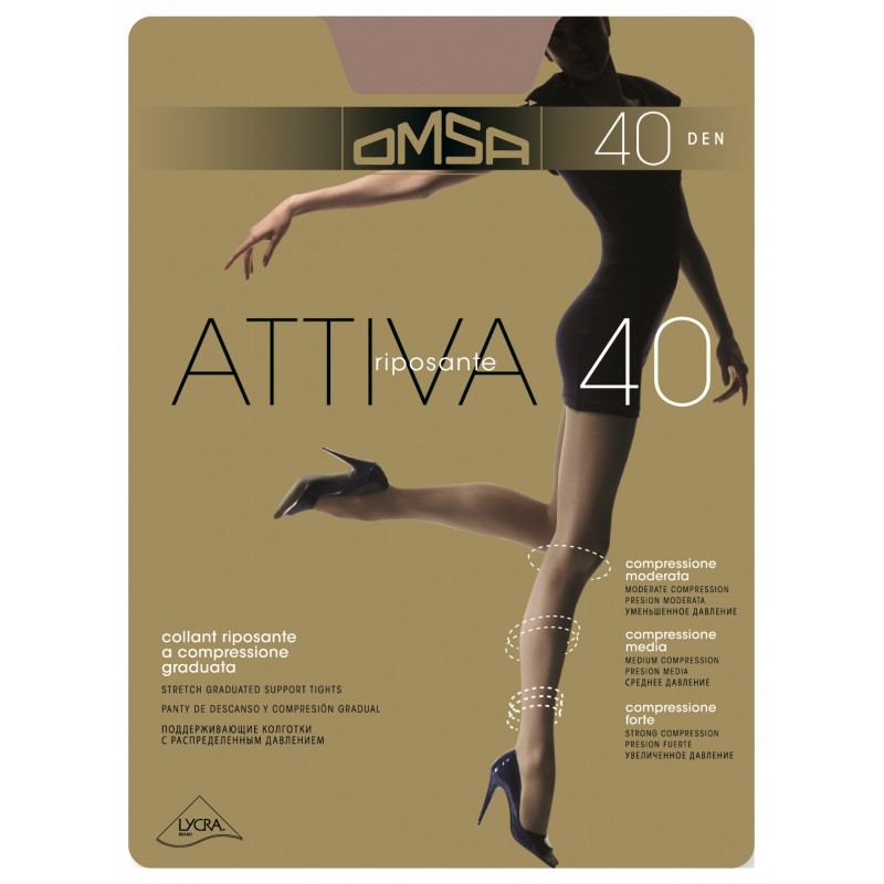 Pėdkelnės Omsa Attvia 40
