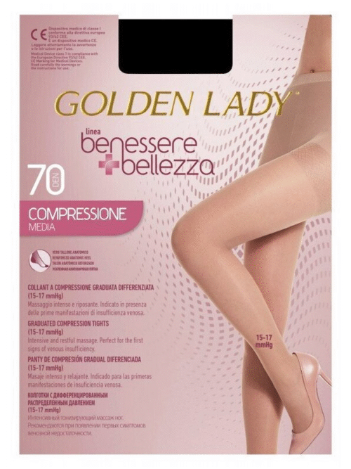 Pėdkelnės Golden Lady Benessere Bellezza 70 DEN