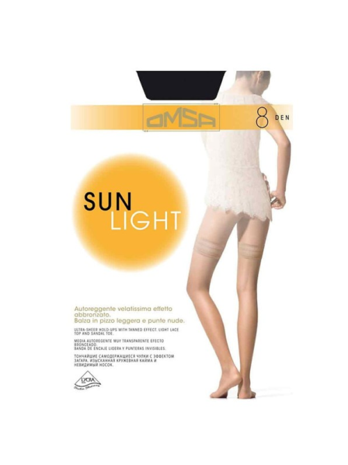 Kojinės ilgos Omsa Sun Light 8