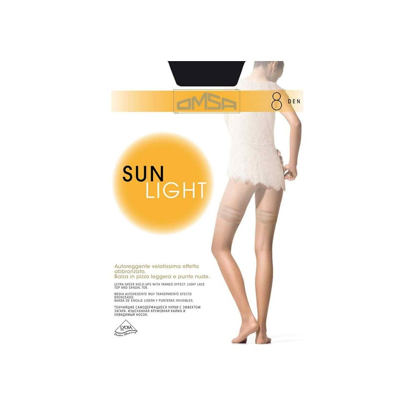 Kojinės ilgos Omsa Sun Light 8